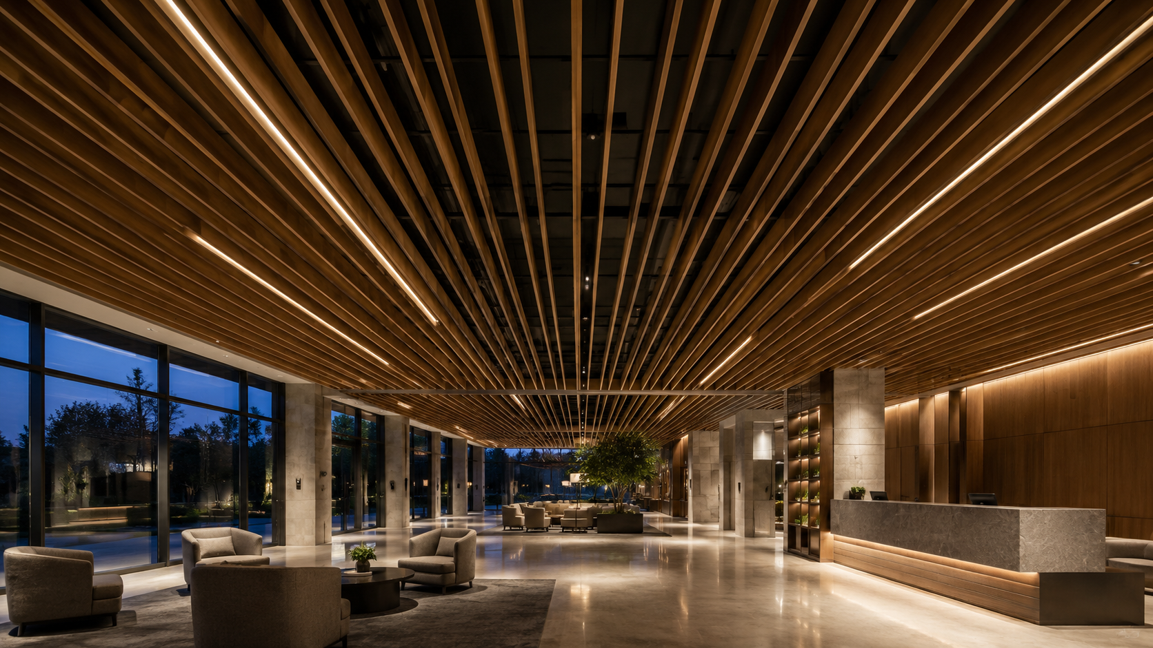 More Than Just Lighting: How Aluminum Ceiling Baffles Redefine the Overhead Plane