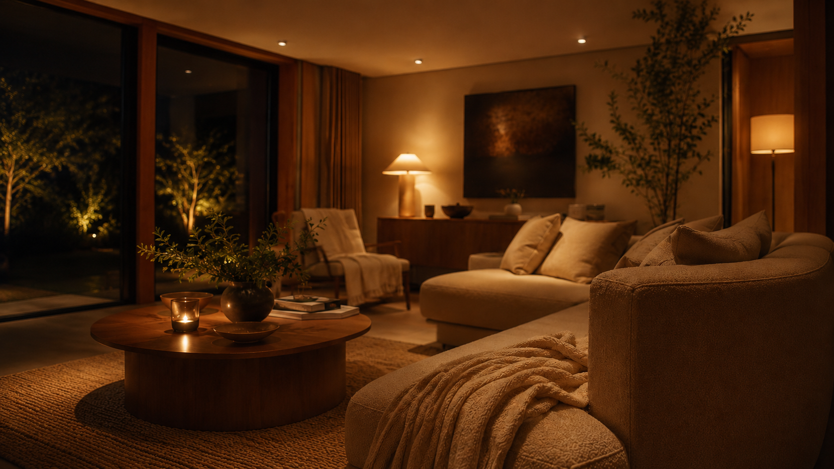 Cool White Is Losing the Room: Why Warm Amber Lighting Is Taking Over in 2026