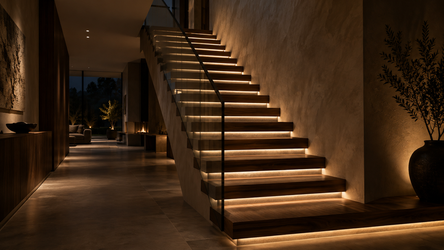 The Staircase That Lights Itself: Designing Motion-Activated Step Lighting