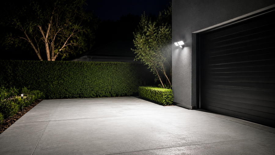 C&C Lighting LED Motion Security Light, 30W PIR Sensor