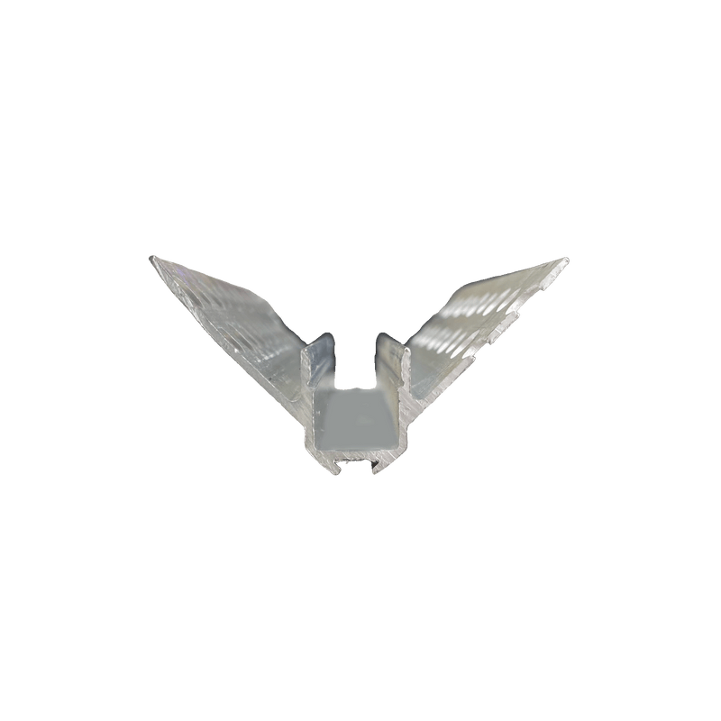 (L) 8' x (W-short) 1/2" x (W-long) 1'-7/8" x (H) 1/2"