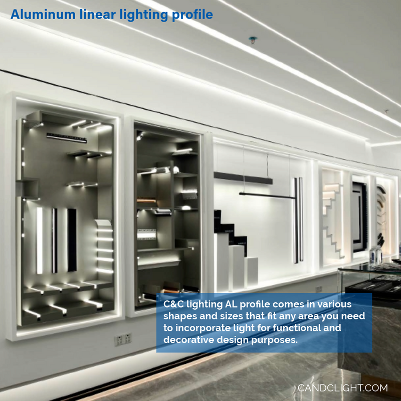 Aluminum Profiles for LED Strip Lighting