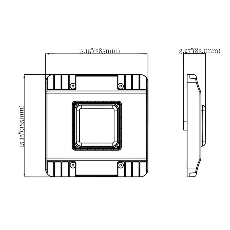 LED Gas Station Canopy Light