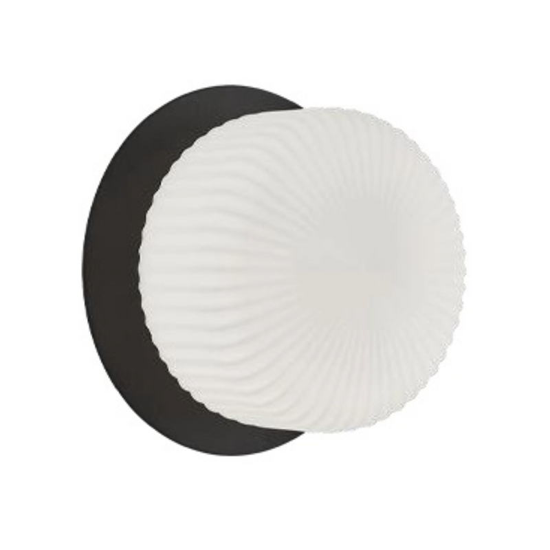 LED Knobbel Wall Sconce - Plated Gold/ Matt Black