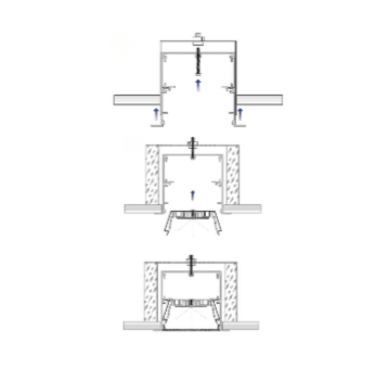 Custom Recessed Linear light
