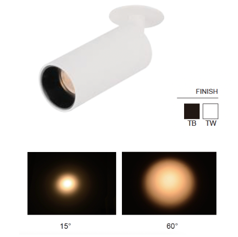 LED Gimbal Spot Down Light