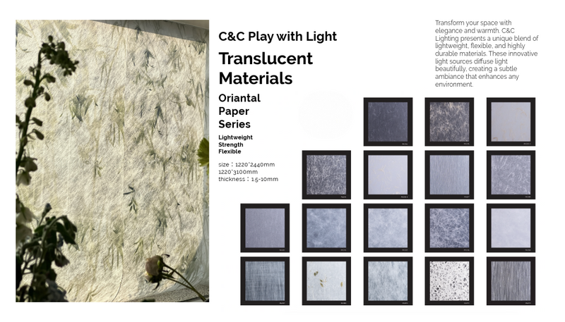 C&C Play with Light Translucent Materials in Toronto Canada near GTA ...