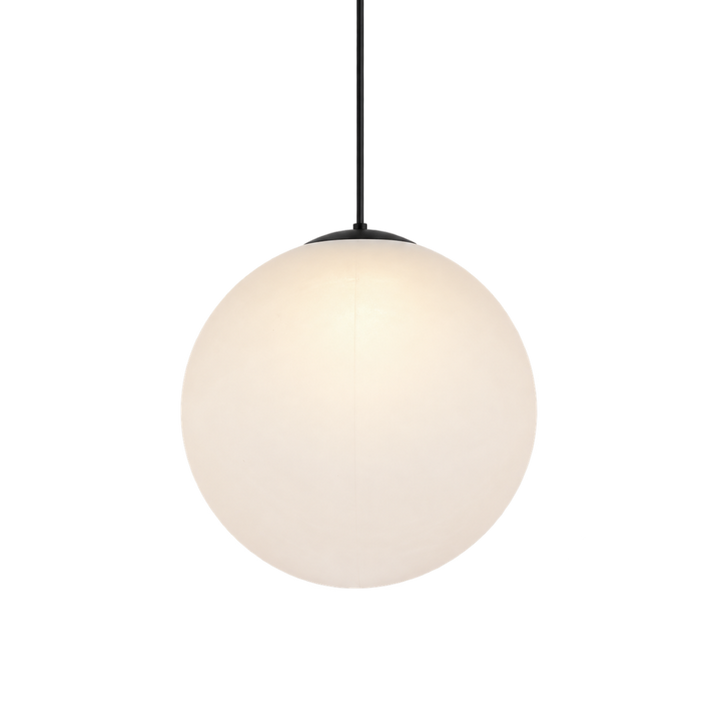 Hazel Frosted Globe Pendant Light