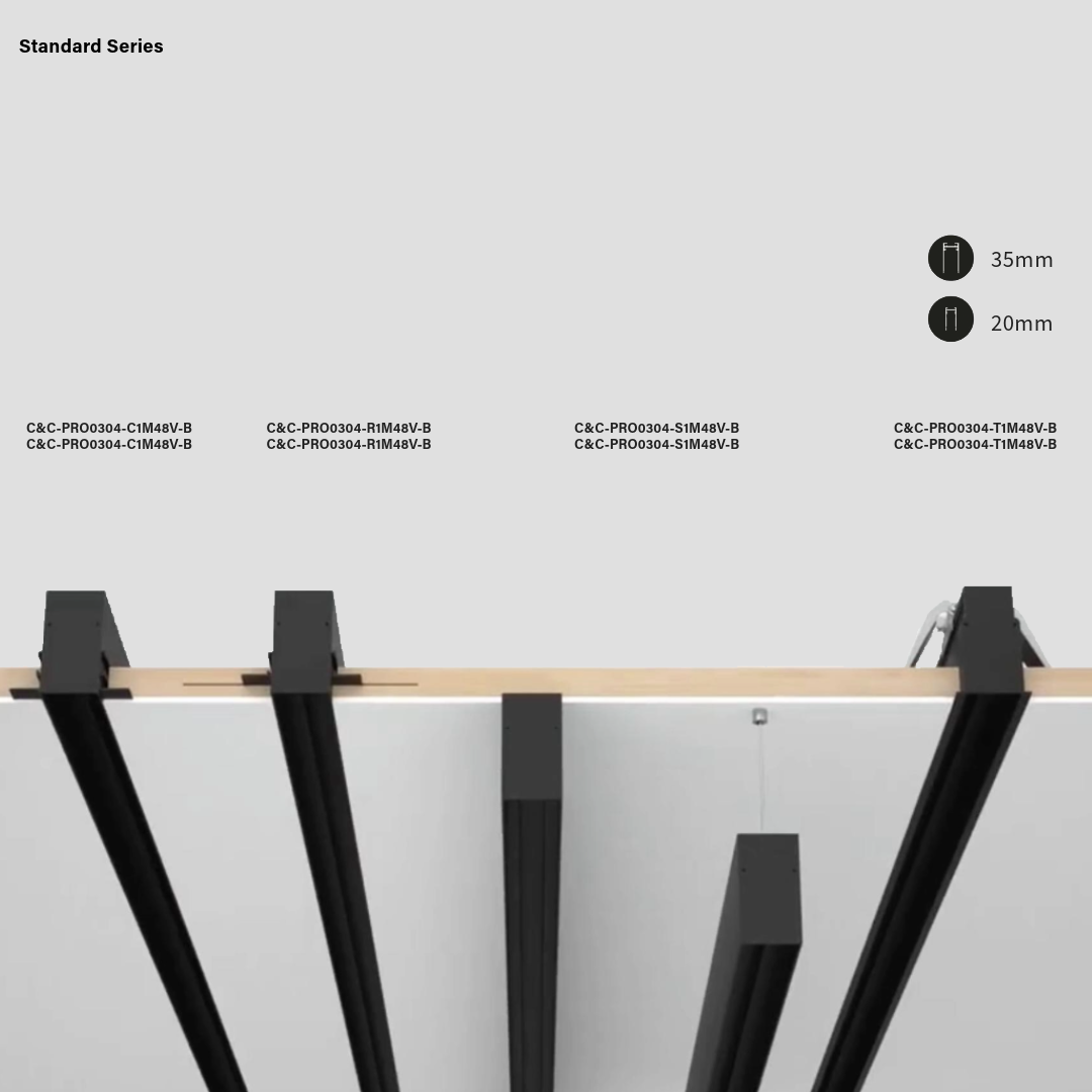 Magnetic Track Modular LED Lighting System | C&C Lighting