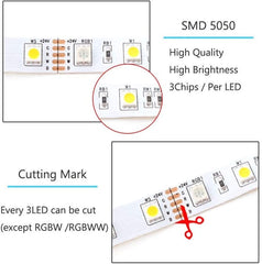 LED 5m Strip Light 5050 Chip