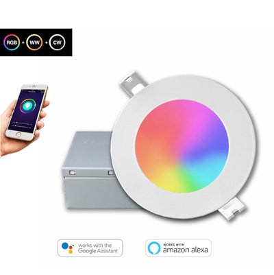 4" LED RGB Smart Slim Pot Lights