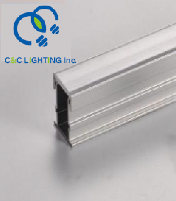 U Aluminium LED Strip Recessed LED Channel Lighting U Shape Profile LED  Lighting Housing