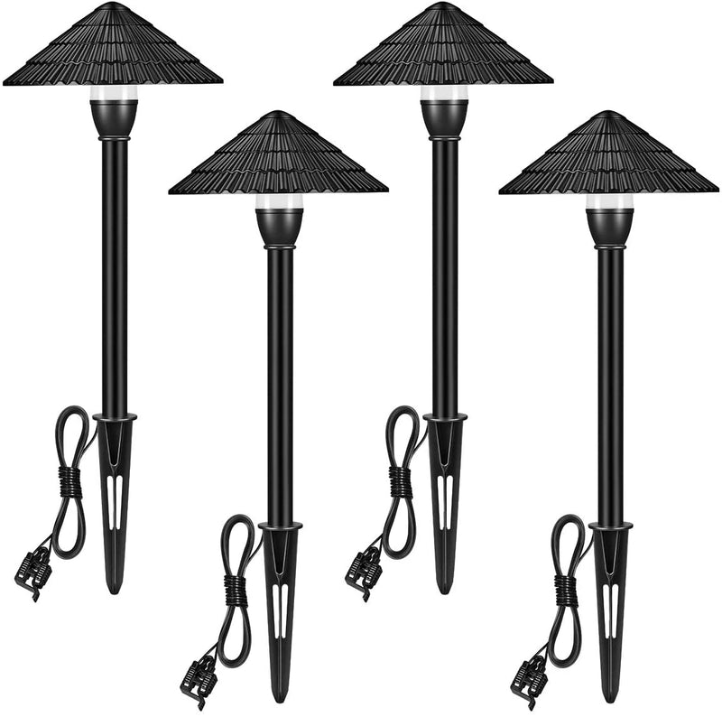 LED Bronze Bollard Path Lights - Umbrella Shape